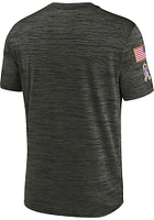 Nike Cleveland Browns Olive SALUTE TO SERVICE Short Sleeve T Shirt