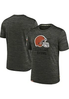 Nike Cleveland Browns Olive SALUTE TO SERVICE Short Sleeve T Shirt