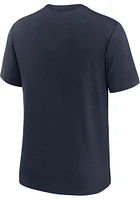Nike Chicago Bears Navy Blue HISTORIC Short Sleeve Fashion T Shirt