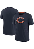 Nike Chicago Bears Navy Blue HISTORIC Short Sleeve Fashion T Shirt