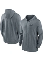 Nike Philadelphia Eagles Mens Grey Player Long Sleeve Zip