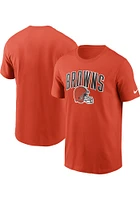 Nike Cleveland Browns Orange ESSENTIAL Short Sleeve T Shirt