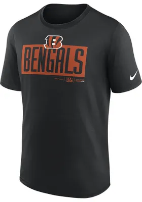 Nike Cincinnati Bengals Black EXCEED Short Sleeve T Shirt