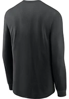 Nike Kansas City Chiefs Black TEAM SLOGAN Long Sleeve T Shirt
