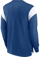 Nike Indianapolis Colts Blue HISTORIC Sleeve STRIPE Long Fashion T Shirt