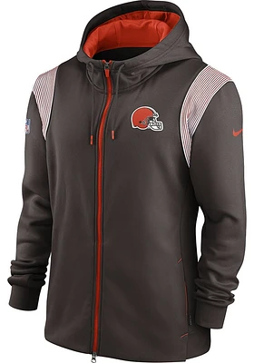 Nike Cleveland Browns Mens TF FULL Long Sleeve Zip