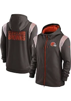 Nike Cleveland Browns Mens TF FULL Long Sleeve Zip