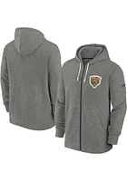 Nike Chicago Bears Mens Grey LEGACY FZ Long Sleeve Full Zip Jacket