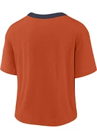 Nike Chicago Bears Womens Orange Fan High Short Sleeve T-Shirt