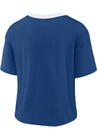 Nike Indianapolis Colts Womens Blue Fan High Short Sleeve T-Shirt