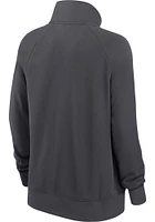 Nike Kansas City Chiefs Womens Charcoal Premium Qtr Zip Pullover