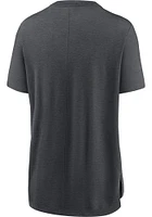 Nike Minnesota Twins Womens Charcoal Triblend Short Sleeve T-Shirt