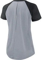 Nike Pittsburgh Pirates Womens Grey Breeze Short Sleeve T-Shirt