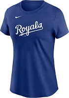 Bobby Witt Jr Kansas City Royals Womens Blue Gameday Player T-Shirt