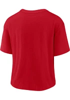 Nike Philadelphia Phillies Womens White Boxy Short Sleeve T-Shirt