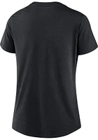Nike Pittsburgh Pirates Womens Black Jolly Roger Short Sleeve T-Shirt