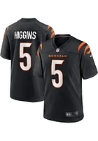 Tee Higgins  Nike Cincinnati Bengals Black Home Game Design Football Jersey