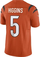 Tee Higgins Nike Cincinnati Bengals Mens Orange Vapor F.U.S.E. Limited Football Jersey