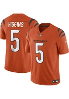 Tee Higgins Nike Cincinnati Bengals Mens Orange Vapor F.U.S.E. Limited Football Jersey