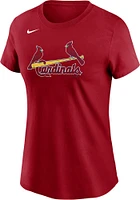 Paul Goldschmidt St Louis Cardinals Womens Red Gameday Player T-Shirt