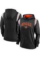 Nike Cincinnati Bengals Womens Black Contrast Hooded Sweatshirt