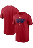 Nike St Louis Cardinals Red Local Short Sleeve T Shirt