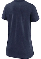 Nike Houston Astros Womens Navy Blue Fashion Short Sleeve T-Shirt