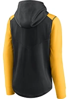 Nike Pittsburgh Pirates Womens Black Fleece Long Sleeve Full Zip Jacket