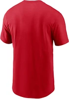 Nike St Louis Cardinals Red Local Logo Short Sleeve T Shirt