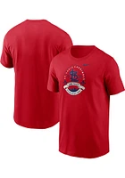 Nike St Louis Cardinals Red Local Logo Short Sleeve T Shirt