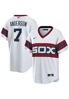 Tim Anderson Chicago White Sox Mens Replica Home Design Jersey