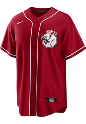 Cincinnati Reds Mens Nike Replica Alt Jersey - Red