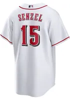 Nick Senzel Cincinnati Reds Mens Replica Home Jersey - White