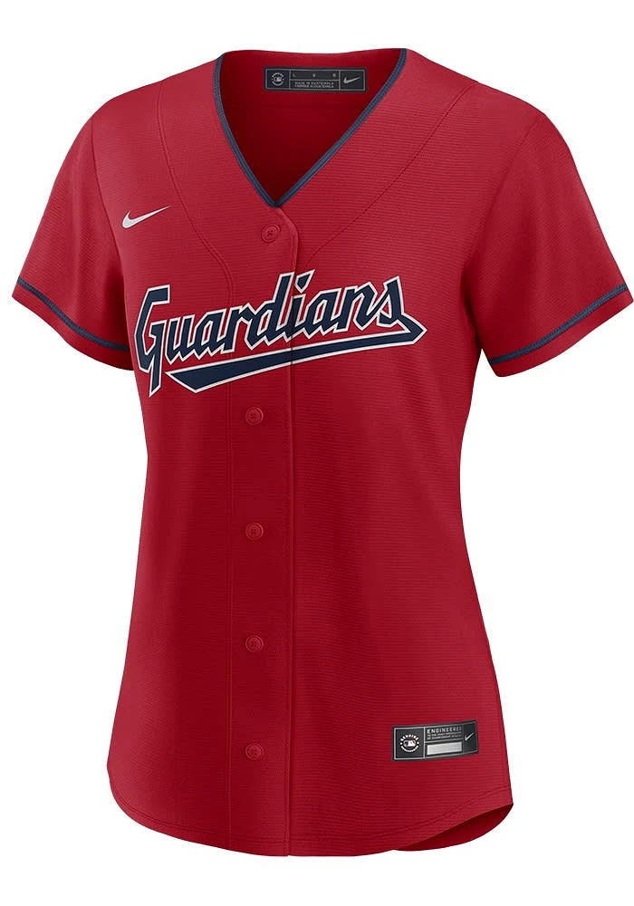 Cleveland Guardians Womens Red Alt Limited Baseball Jersey