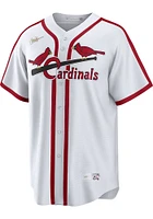 Ozzie Smith St Louis Cardinals Mens Replica Home Jersey - White