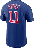 Drew Smyly Chicago Cubs Blue Name And Number Short Sleeve Player T Shirt