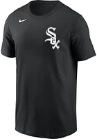 Luis Robert Chicago White Sox Black Name And Number Short Sleeve Player T Shirt