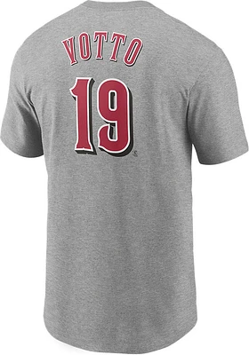 Joey Votto Cincinnati Reds Name And Number Short Sleeve Player T Shirt