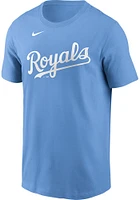 Nicky Lopez Kansas City Royals Light Blue Name And Number Short Sleeve Player T Shirt
