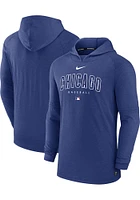 Nike Chicago Cubs Mens Blue Early Work Hood