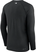 Nike Chicago White Sox Mens Black Game Long Sleeve Sweatshirt