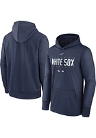 Nike Chicago White Sox Mens Navy Blue Pregame Hood