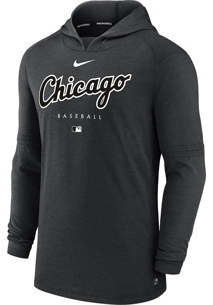 Nike Chicago White Sox Mens Black Early Work Hood