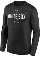 Nike Chicago White Sox Black Legend Team Issue Graphic Long Sleeve T-Shirt