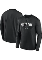 Nike Chicago White Sox Black Legend Team Issue Graphic Long Sleeve T-Shirt