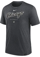 Nike Chicago White Sox Charcoal Early Work Short Sleeve Fashion T Shirt