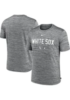 Nike Chicago White Sox Charcoal Velocity Short Sleeve T Shirt
