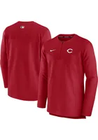 Nike Cincinnati Reds Mens Red Gametime Pullover Jackets