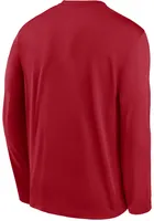 Nike Cincinnati Reds Red Legend Team Issue Long Sleeve T-Shirt