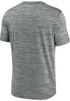 Nike Cincinnati Reds Charcoal Velocity Short Sleeve T Shirt